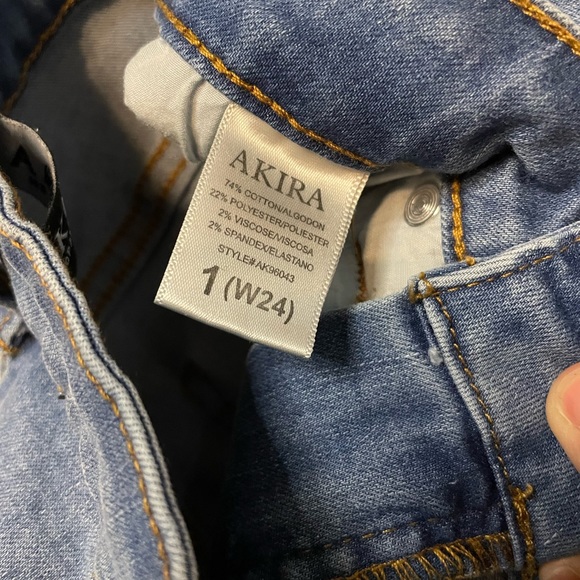 Akira Women’s Blue Jeans - Picture 3 of 7